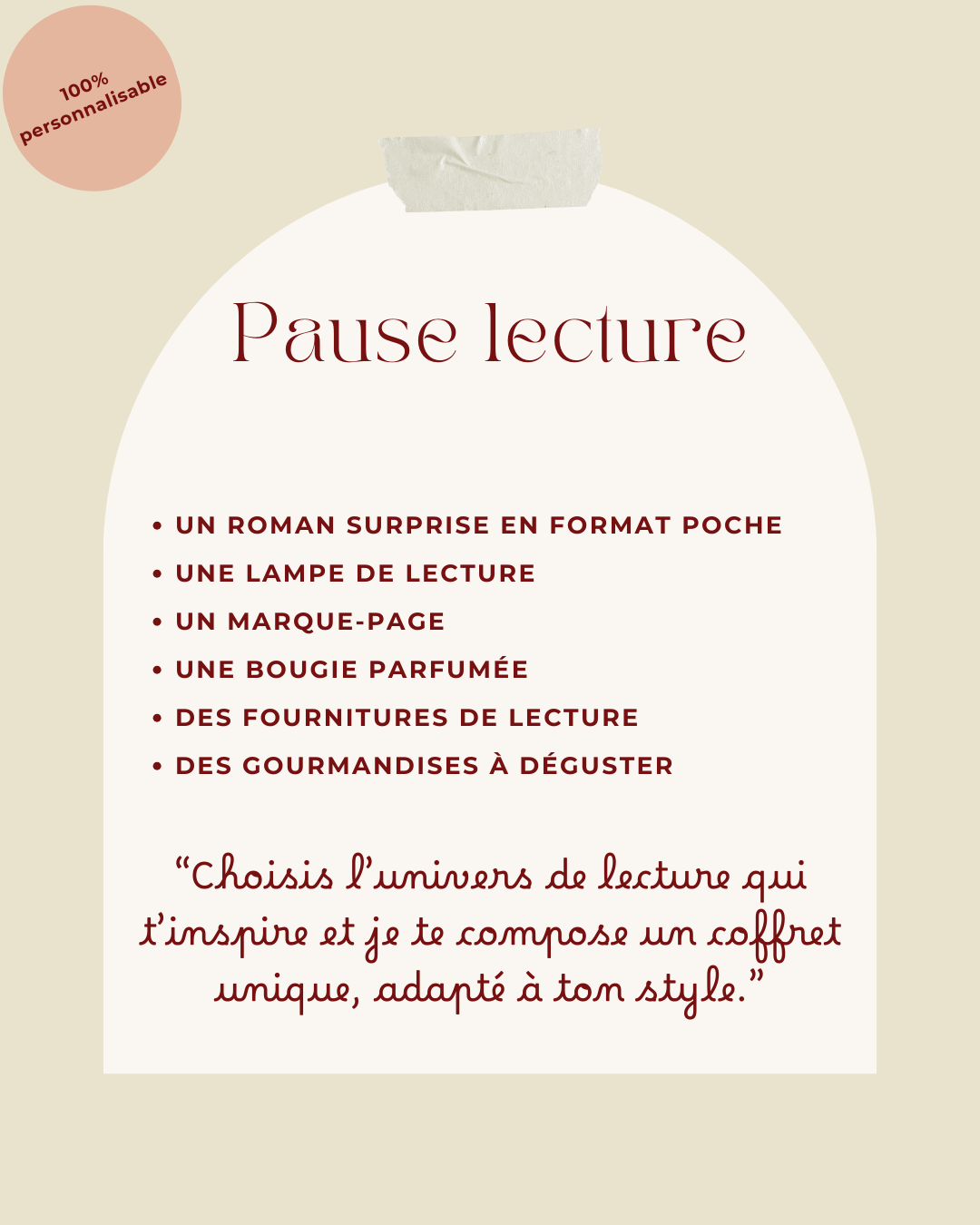 Coffret cadeau personnalisé Lecture - Fantasy