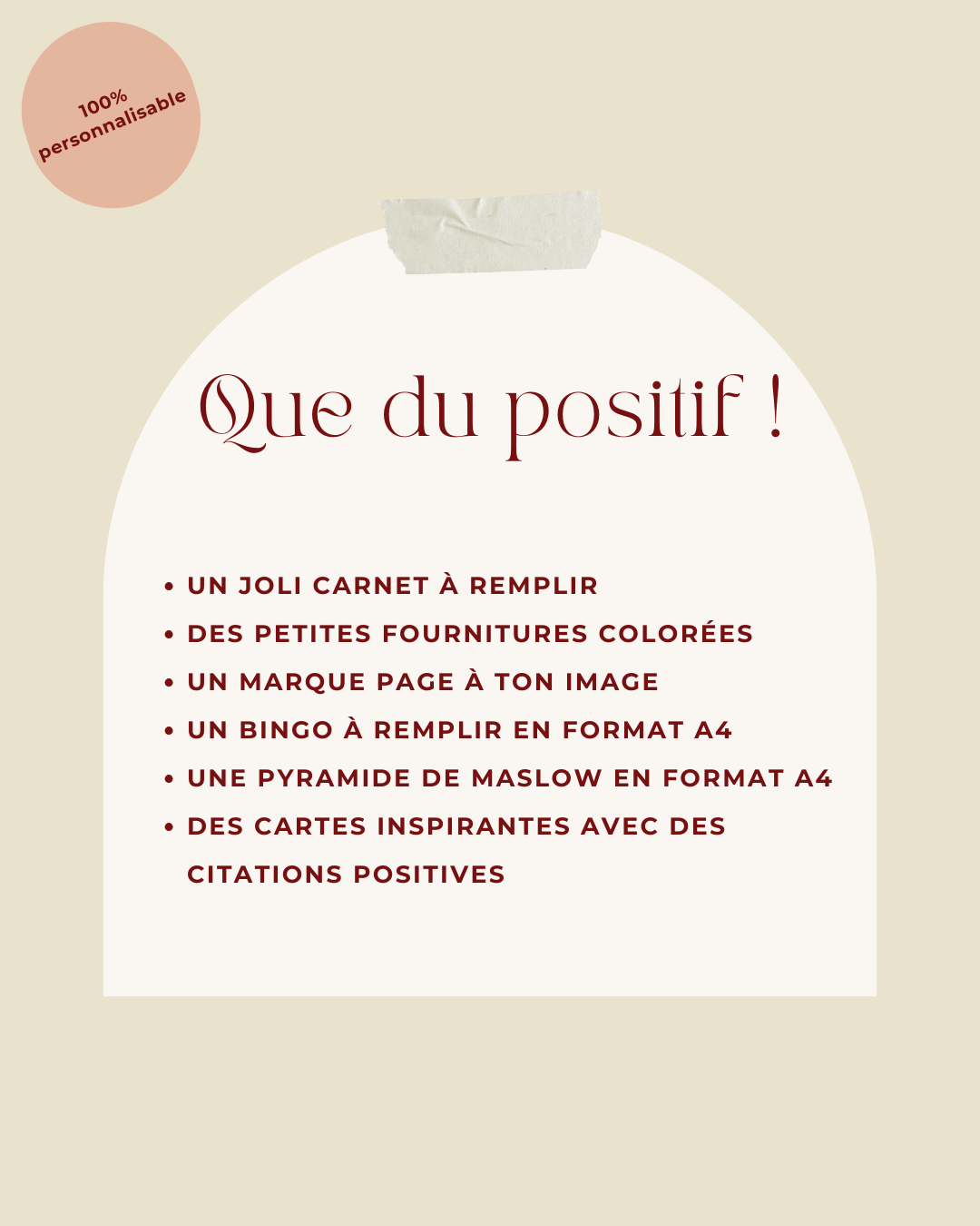 Coffret cadeau personnalisé Motivation