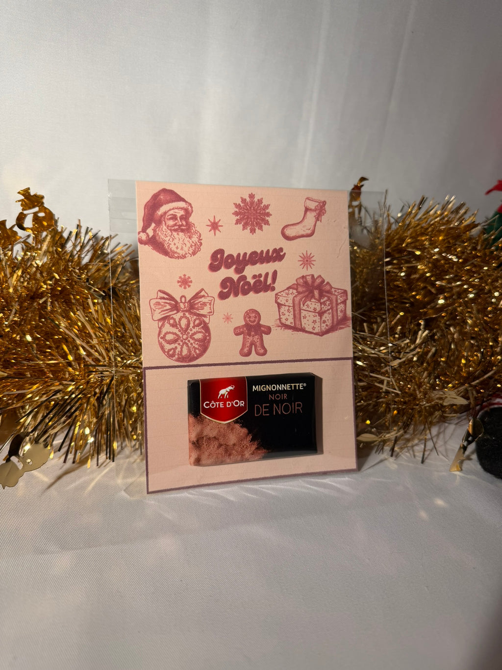 Carte avec chocolat - Idéal à Offrir