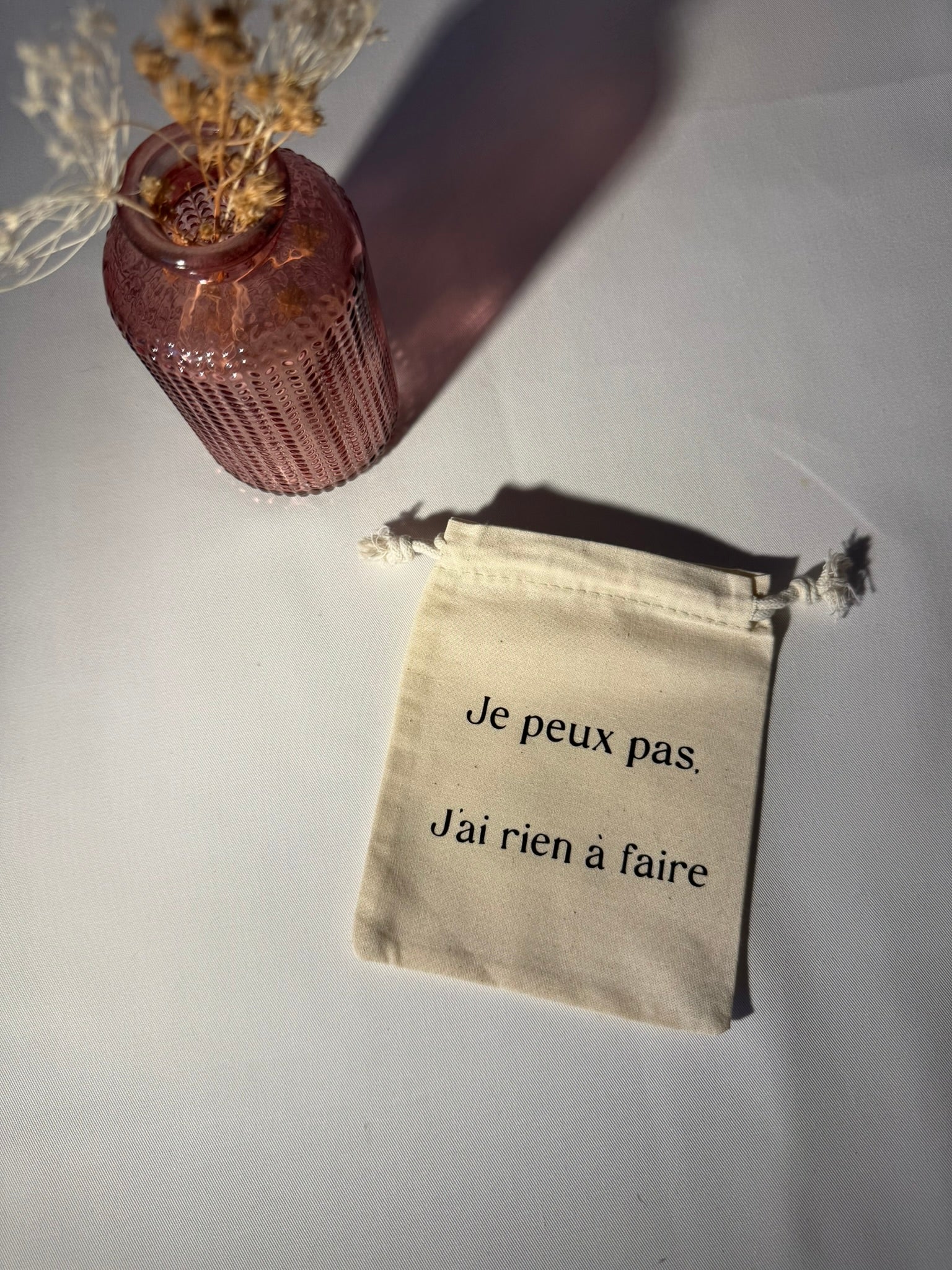 Le pochon J'ai rien à faire - Cadeau Unique
