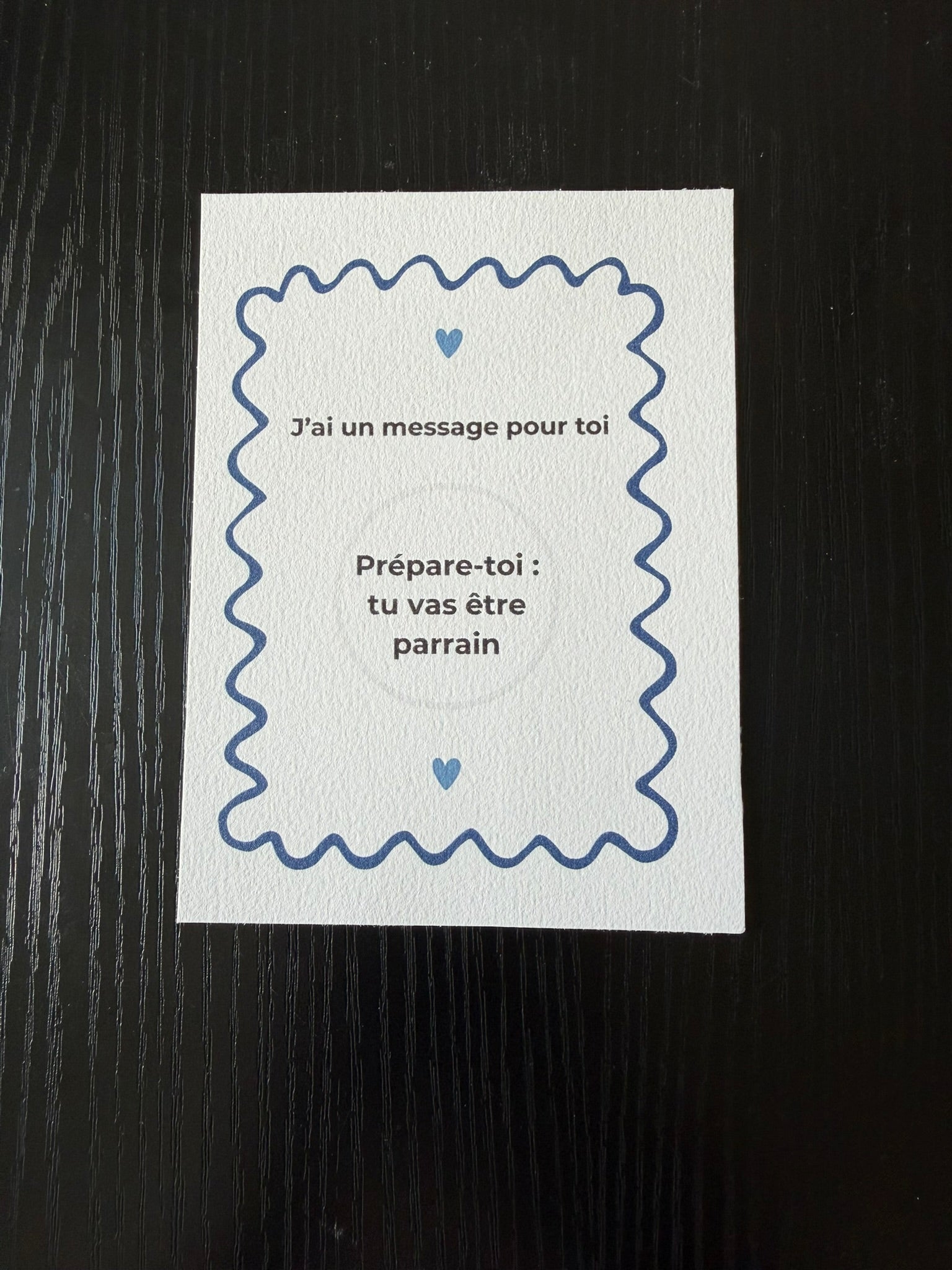 Carte à gratter GROSSESSE - Idéal à Offrir