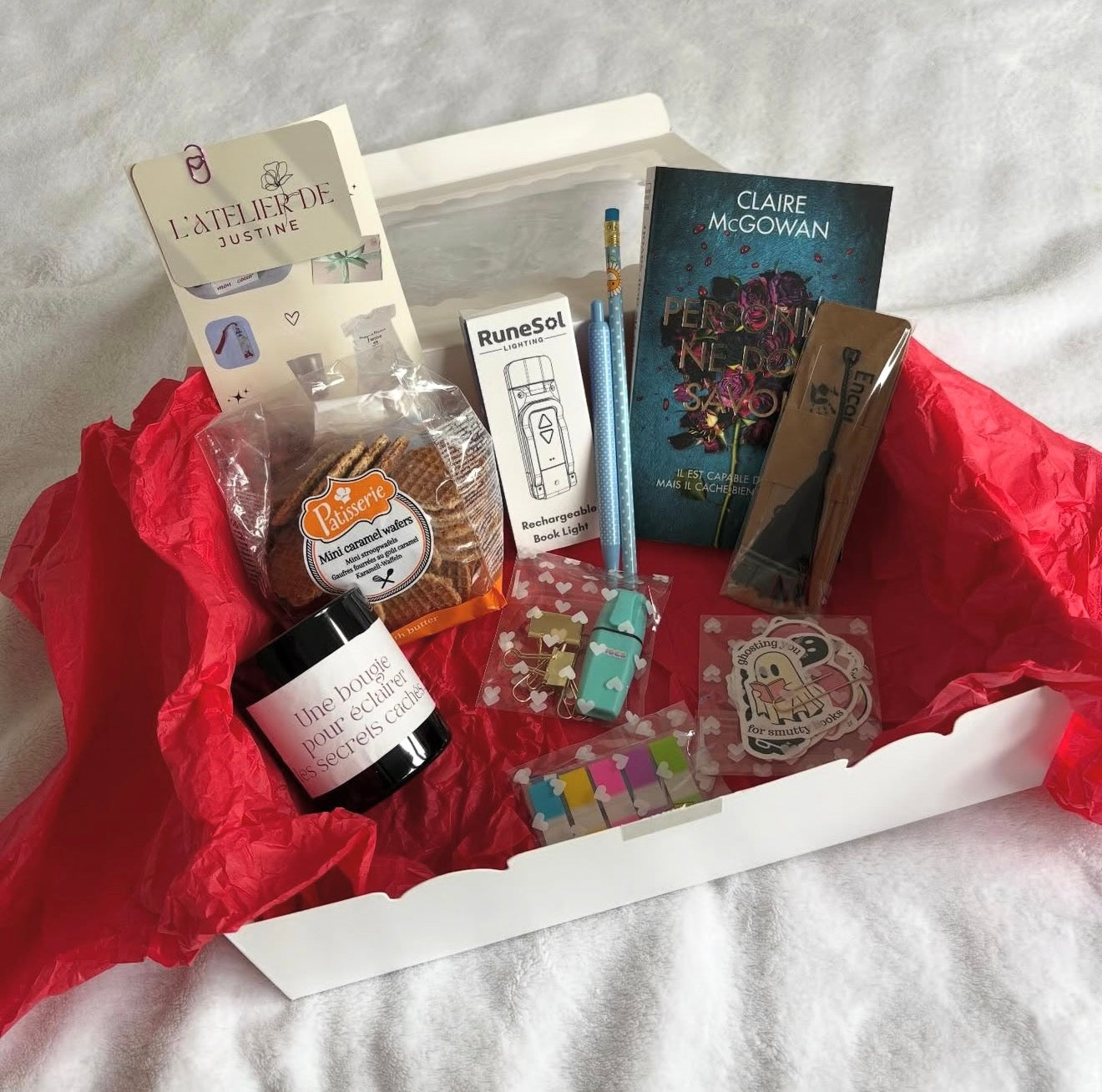 Coffret Lecture - Roman surprise - Cadeau Unique