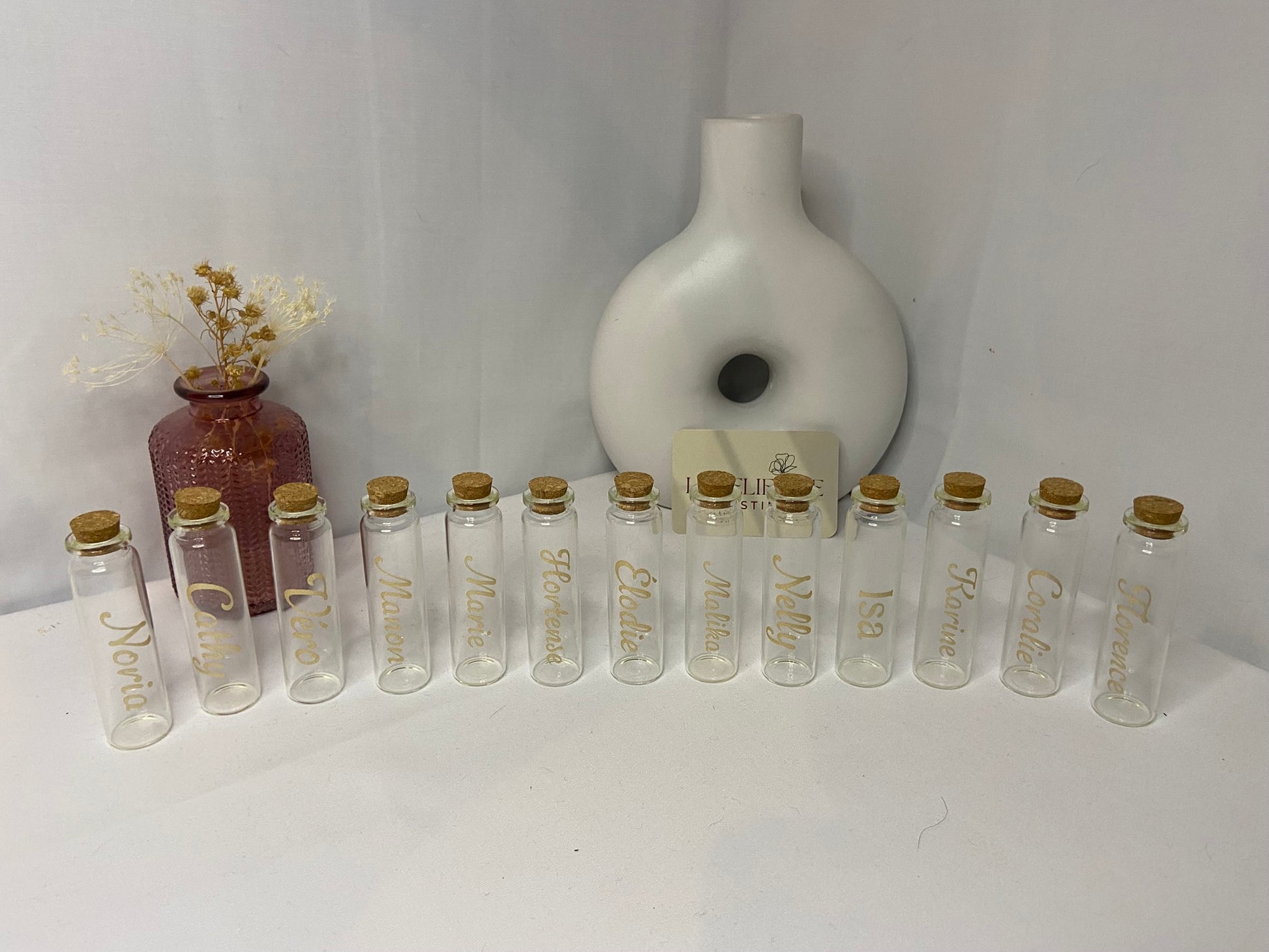 Fiole en verre - Idée Cadeau Originale