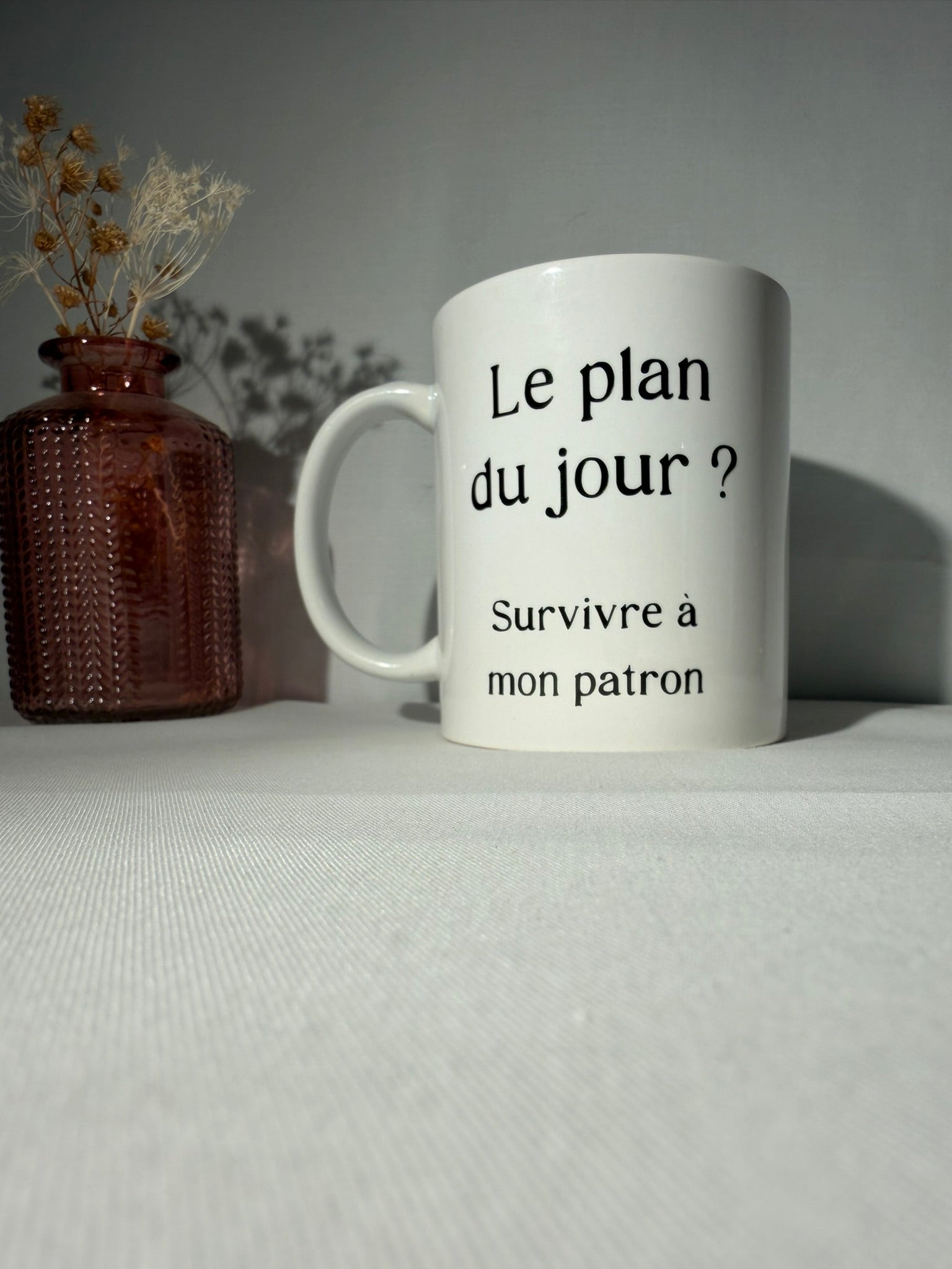 Tasse Plan du jour - Cadeau Unique